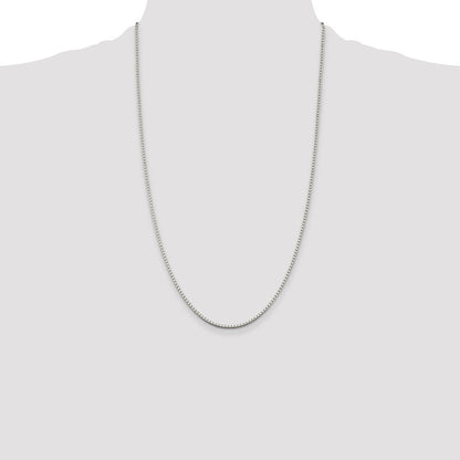 Sterling Silver 1.75mm Box Chain
