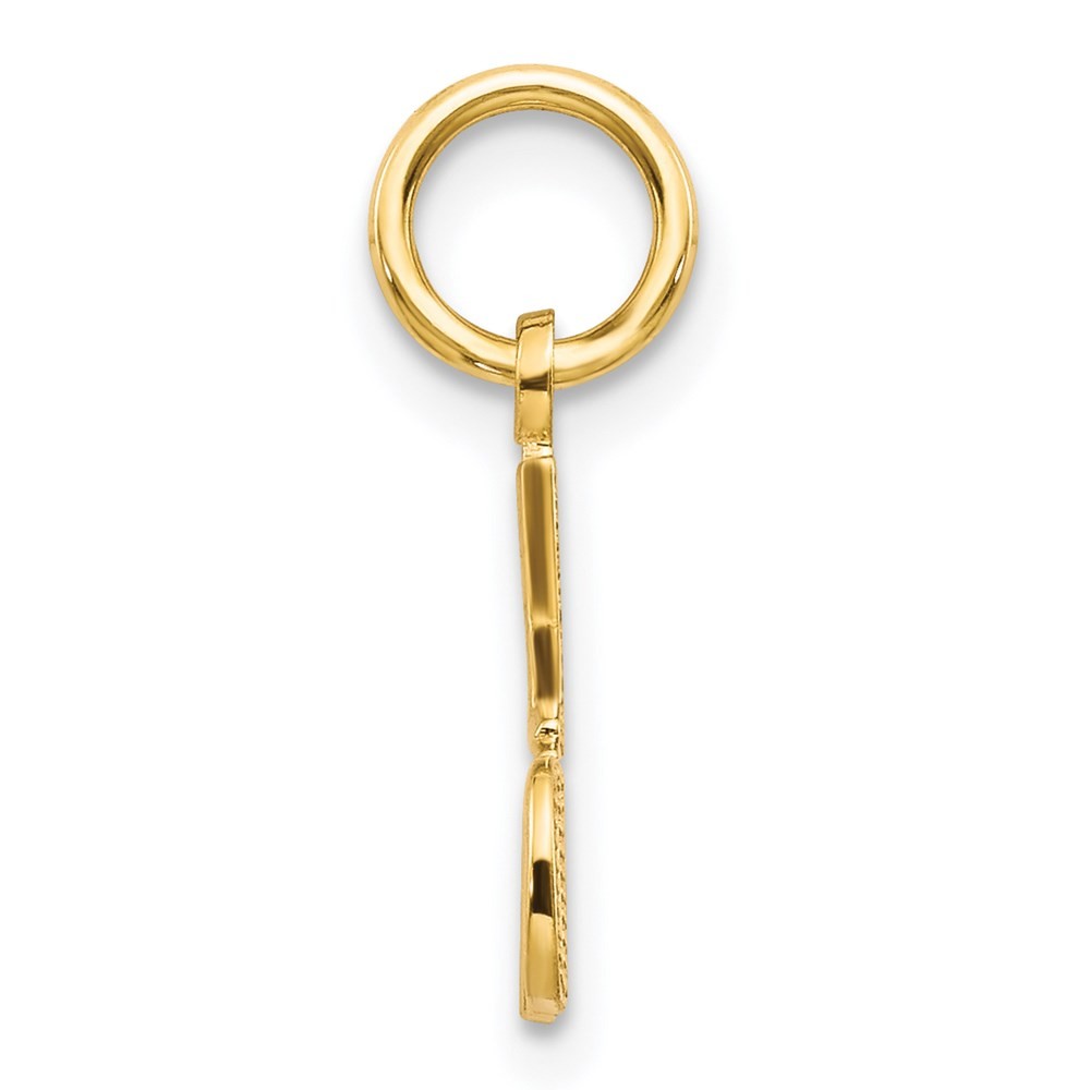 14k Yellow Gold #1 DAD Charm