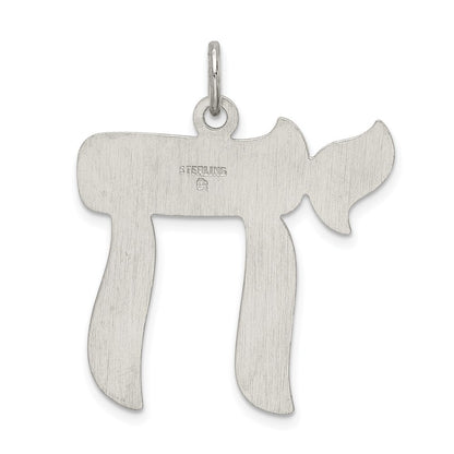 Sterling Silver Chai Pendant Holiday Gift for Women