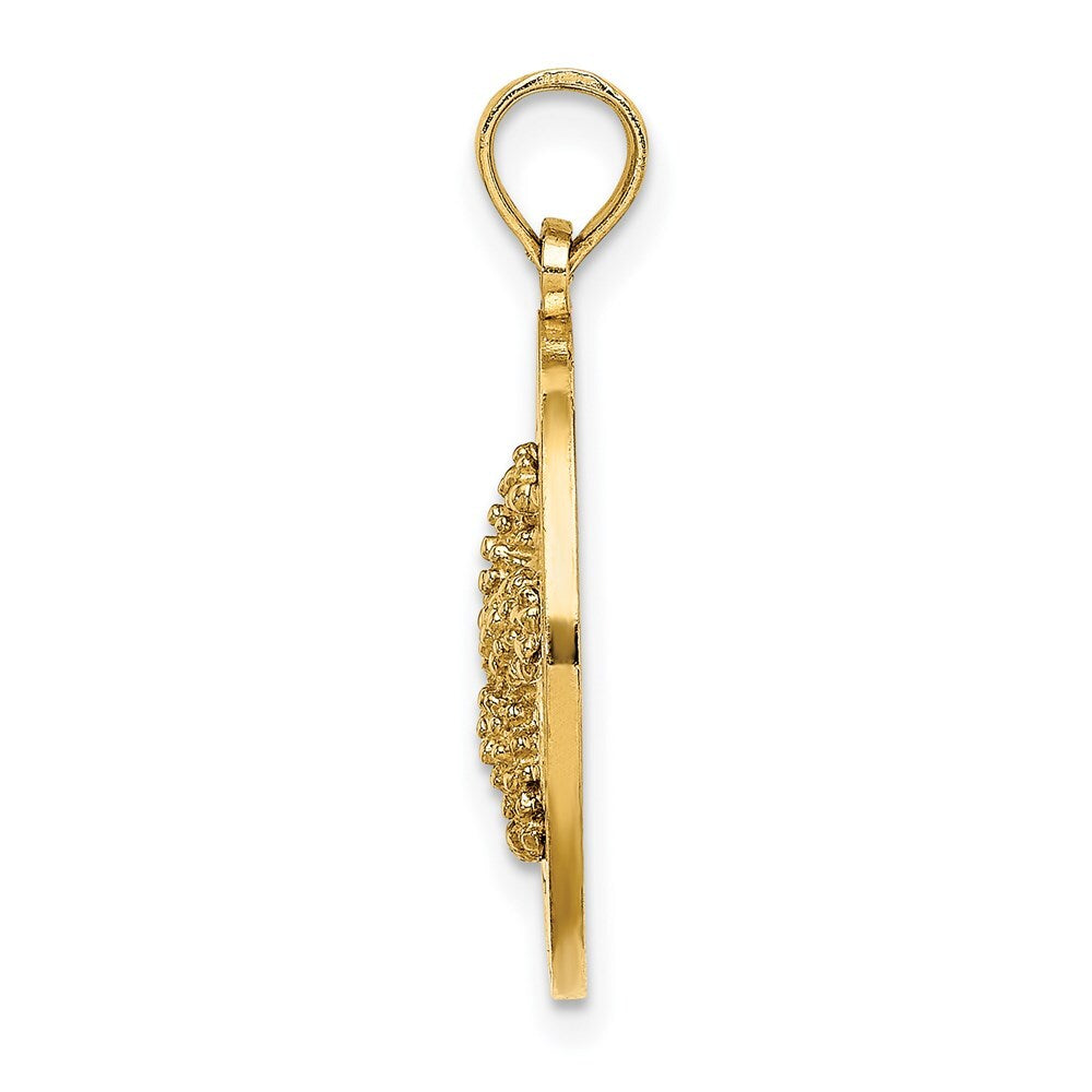 14k Yellow Gold BOOTHBAY HARBOR Starfish Charm Pendant for Women