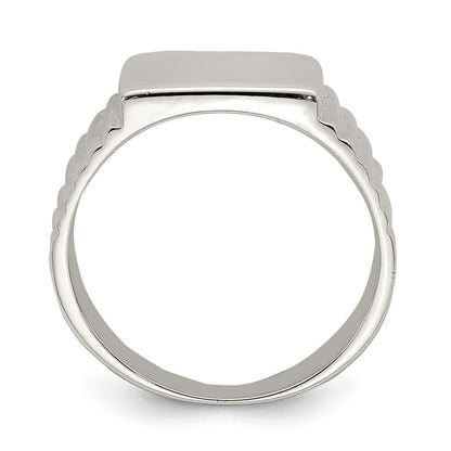 Sterling Silver Signet Ring Size 7