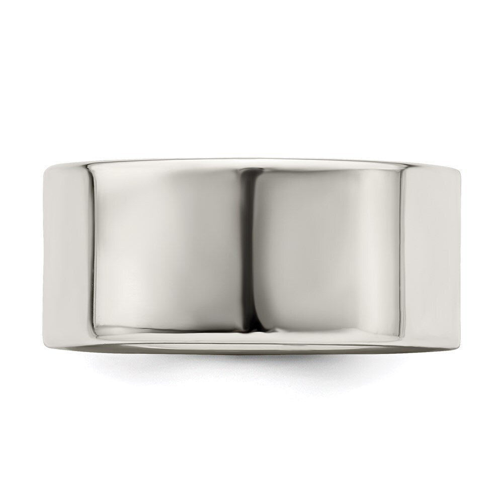 Sterling Silver 9mm Lightweight Flat Size 9 Band Ring