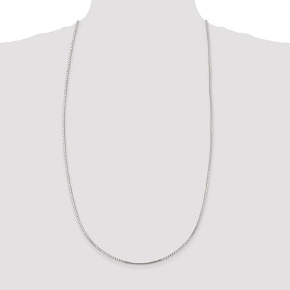 Sterling Silver 1.5mm Mirror Box Chain