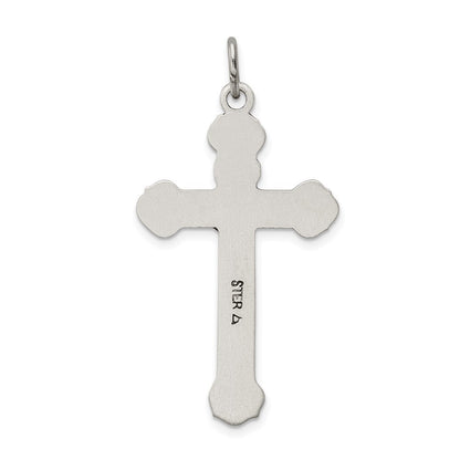 Sterling Silver Antiqued INRI Crucifix Pendant Holiday Gift for Women