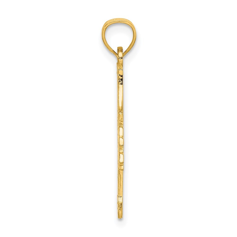 14k Yellow Gold #1 NANA Charm Pendant for Women
