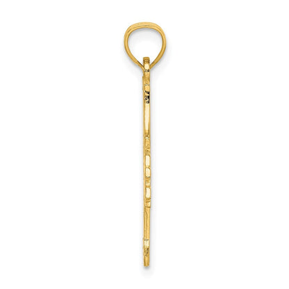 14k Yellow Gold #1 NANA Charm Pendant for Women