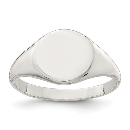 Sterling Silver Signet Ring Size 8