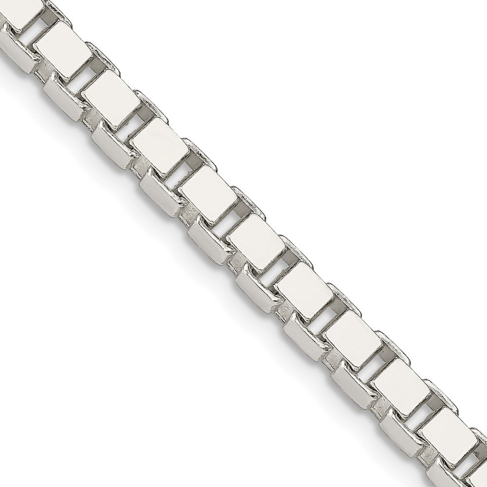 Sterling Silver 4.5mm Box Chain Necklace