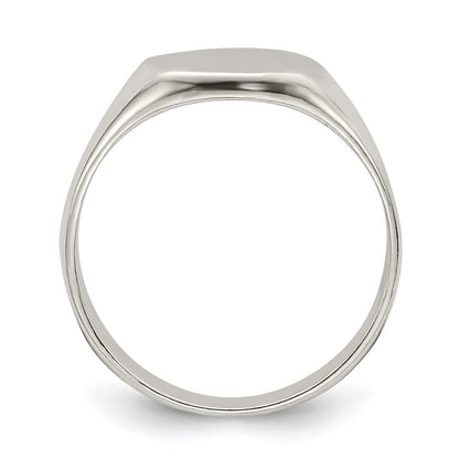 Sterling Silver Signet Ring Size 7