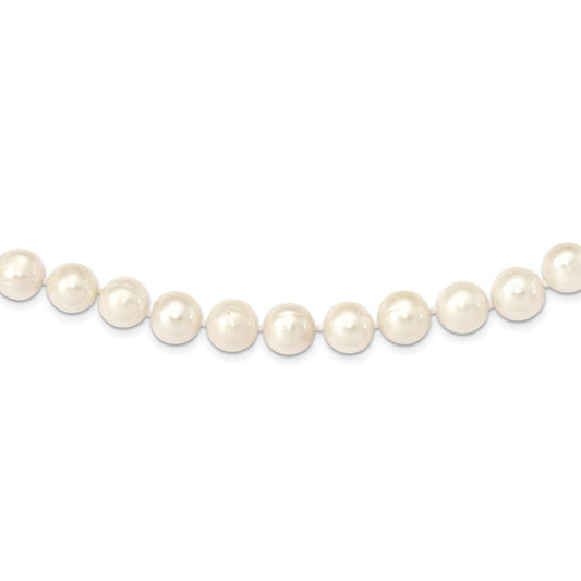 14k Yellow Gold 11-12mm White Freshwater Cultured Pearl 20 inch Necklace