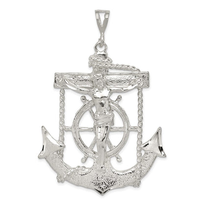 Sterling Silver Mariner Cross Pendant Holiday Gift for Women
