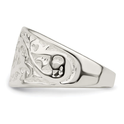Sterling Silver Swirl Design Ring Size 6