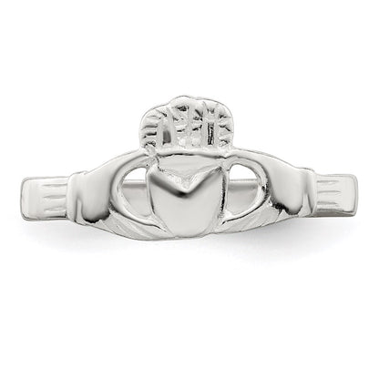 Sterling Silver Claddagh Ring Size 7