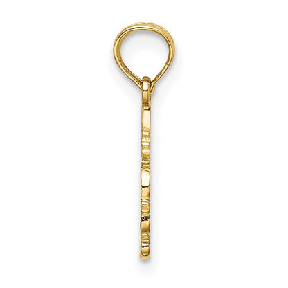 14k Yellow Gold #1 STYLIST Charm