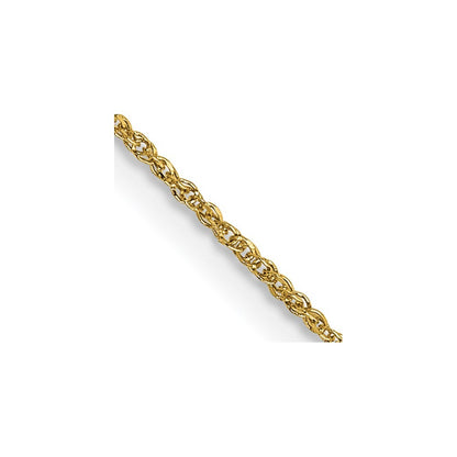14k Yellow Gold .70mm Ropa Chain Necklace