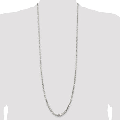 Sterling Silver 4.6mm Rolo Chain