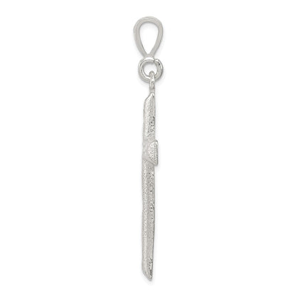 Sterling Silver Latin Cross Pendant Holiday Gift for Women