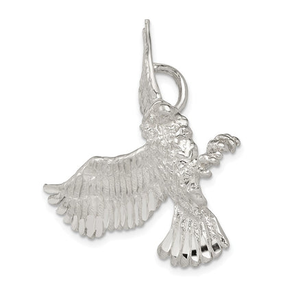 Sterling Silver Eagle Charm Holiday Gift for Women