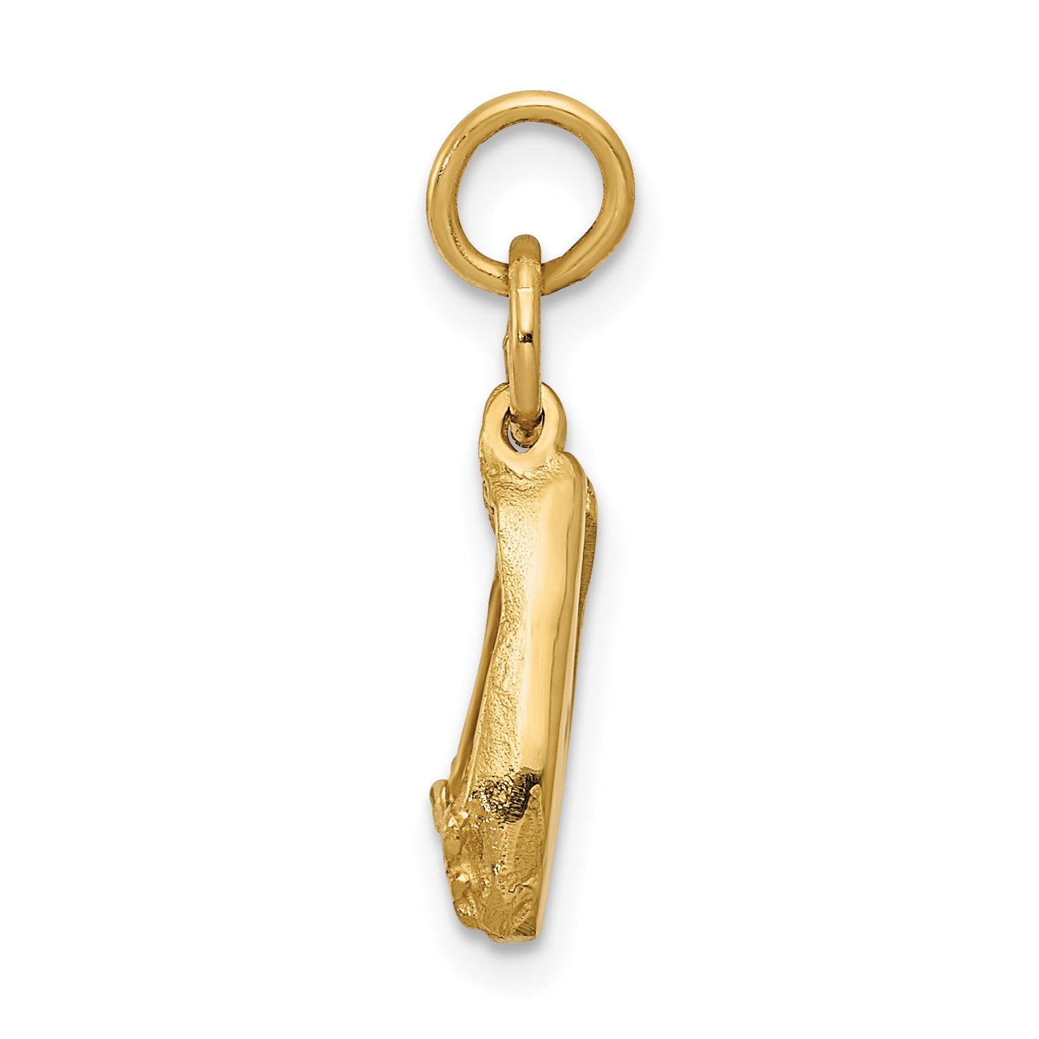 14K 3-D Ballet Slippers Charm