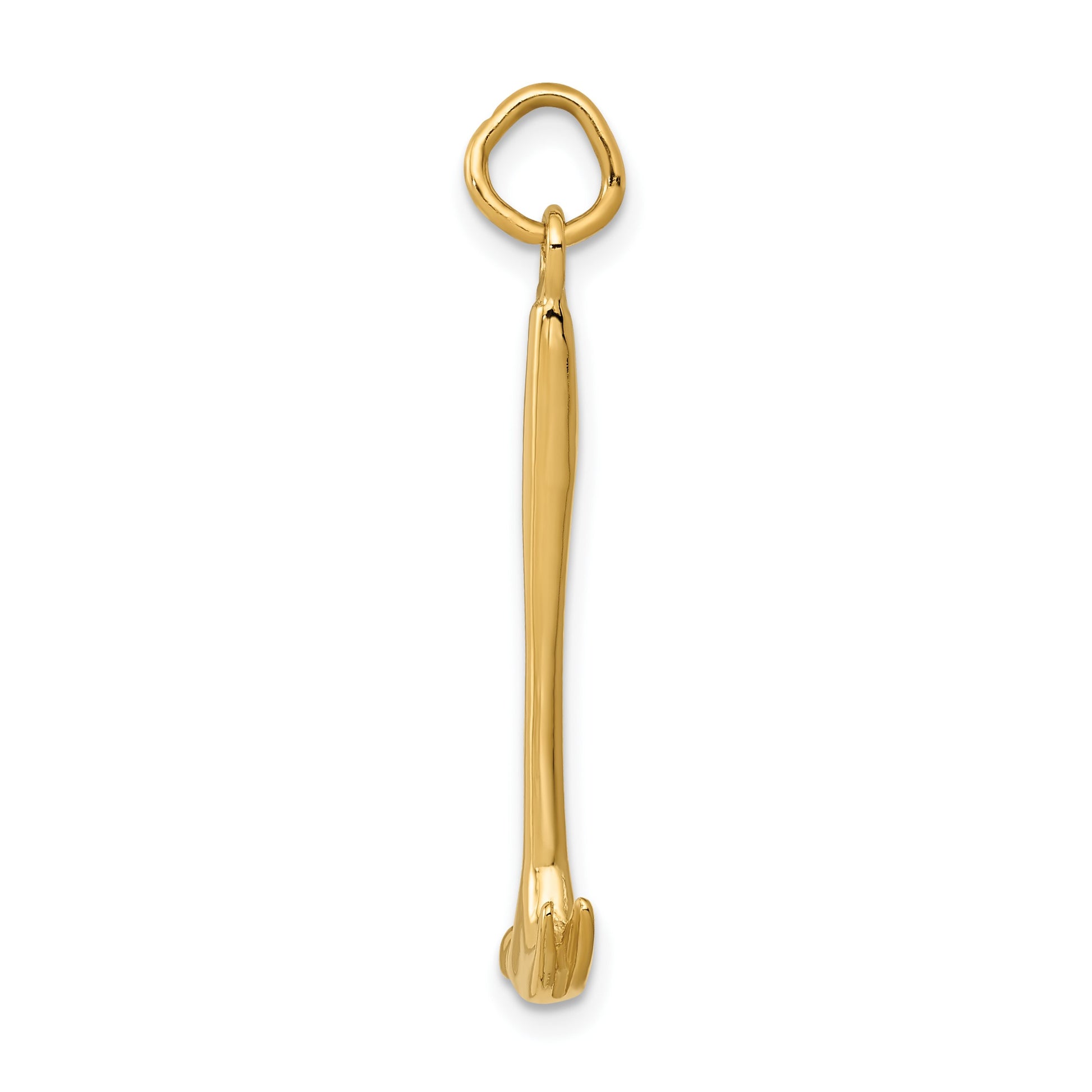 14K 3-D Hammer Charm