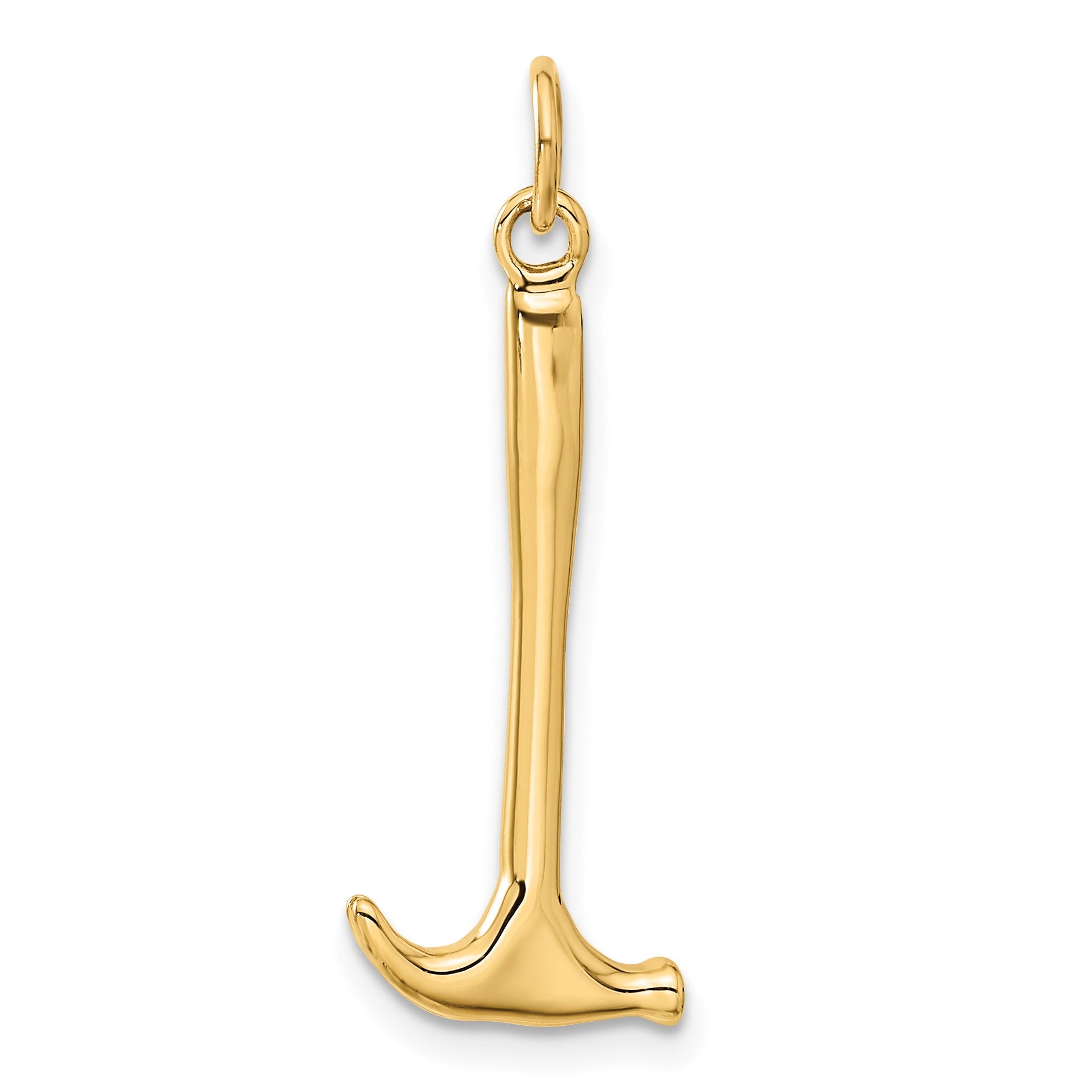 14K 3-D Hammer Charm