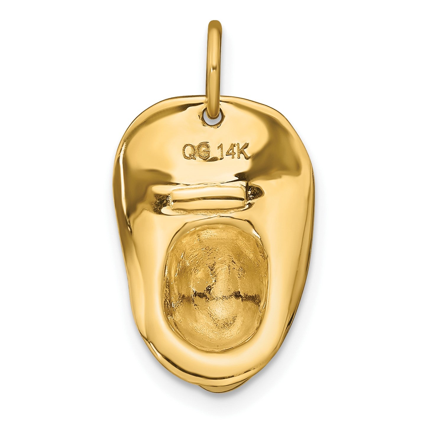 14k 3-D Large Firemans Helmet Charm