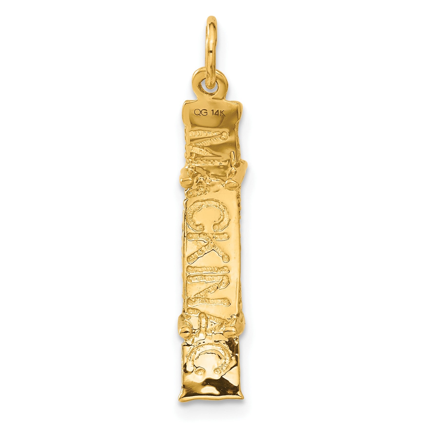 14k 3D MACKINAC Bridge Charm