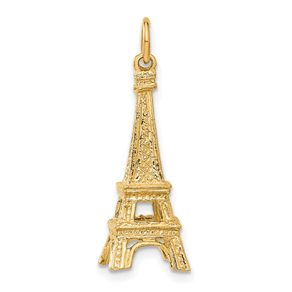 14K  3-D Eiffel Tower Charm