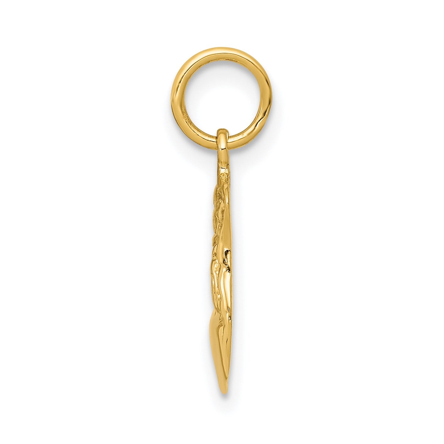 14k POLICE Badge Charm