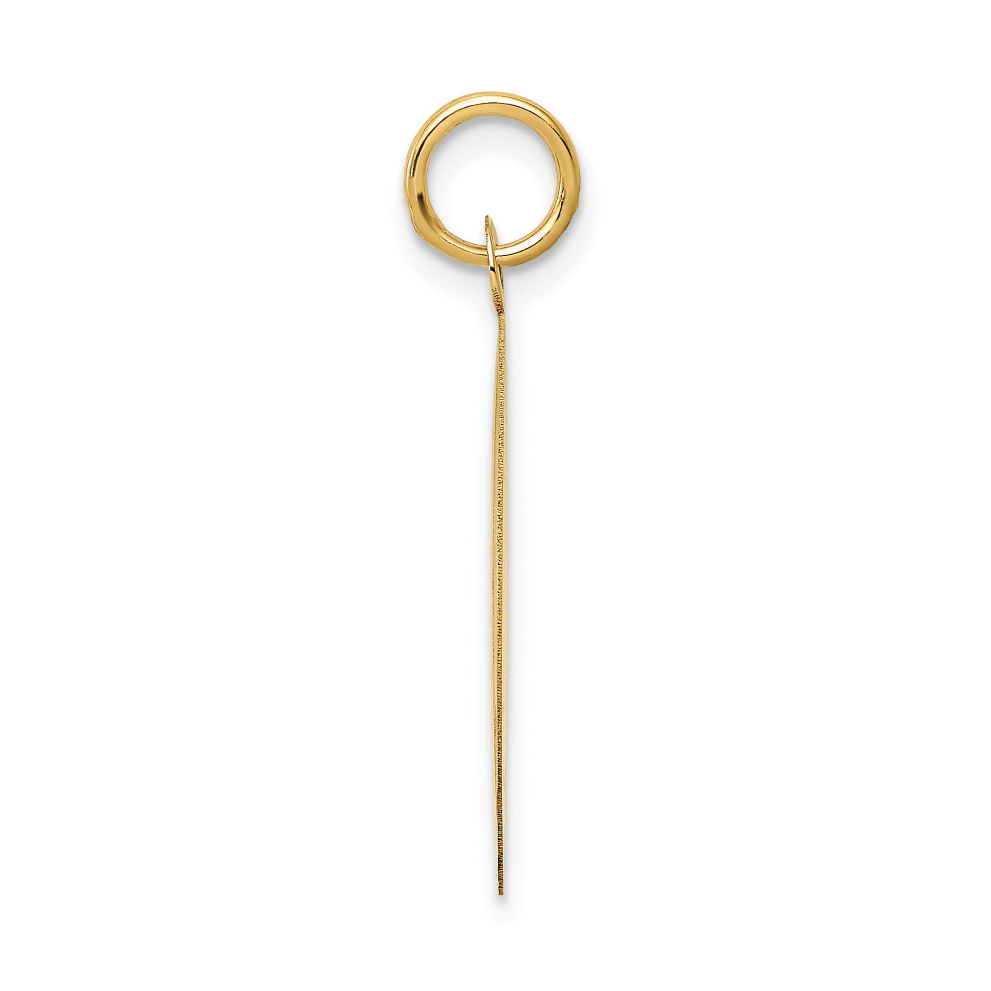 14K HAPPY ANNIVERSARY 20mm Engravable Disc Charm