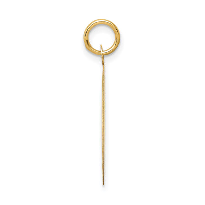 14K HAPPY ANNIVERSARY 20mm Engravable Disc Charm