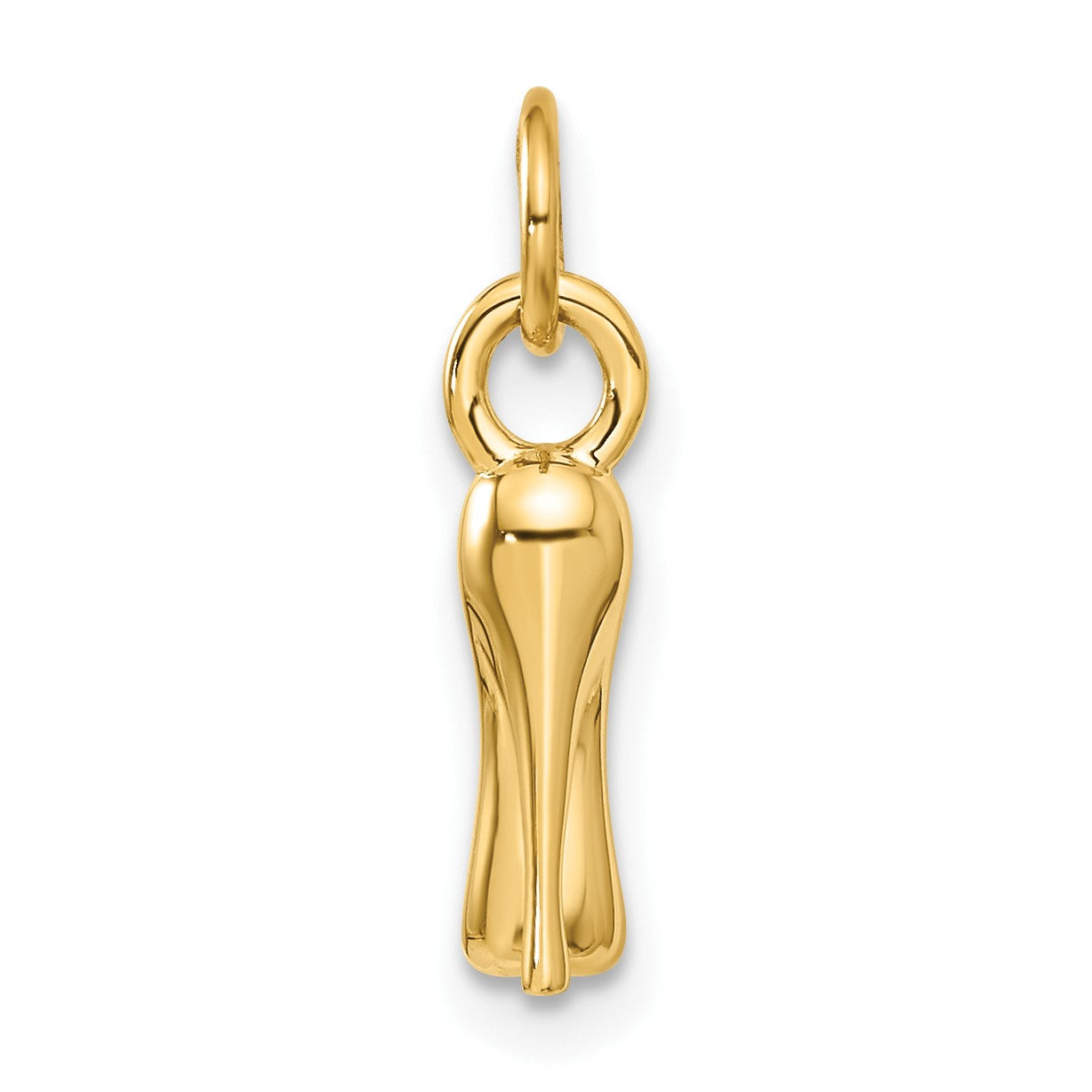 14K  3-D High Heel Stiletto Shoe Charm