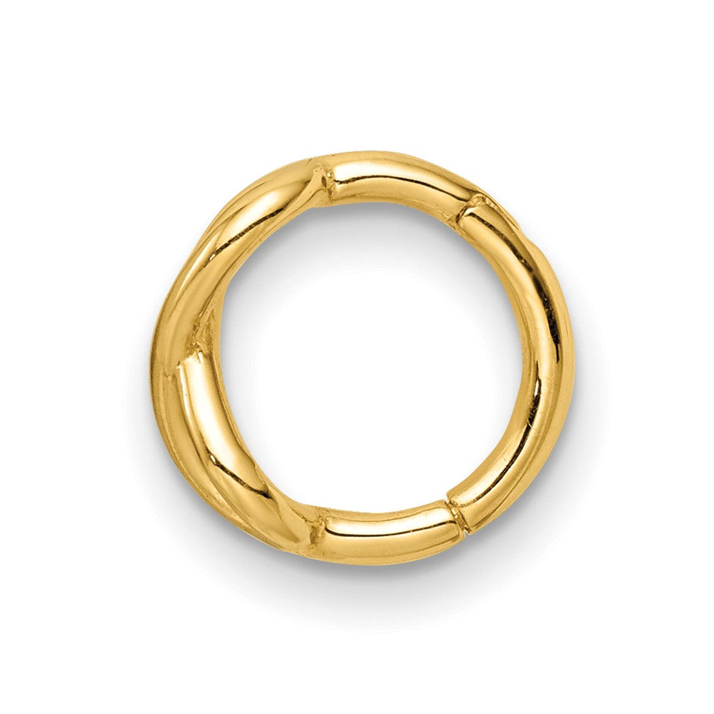 14k 16 Gauge Infinity Symbol Cartilage Ring