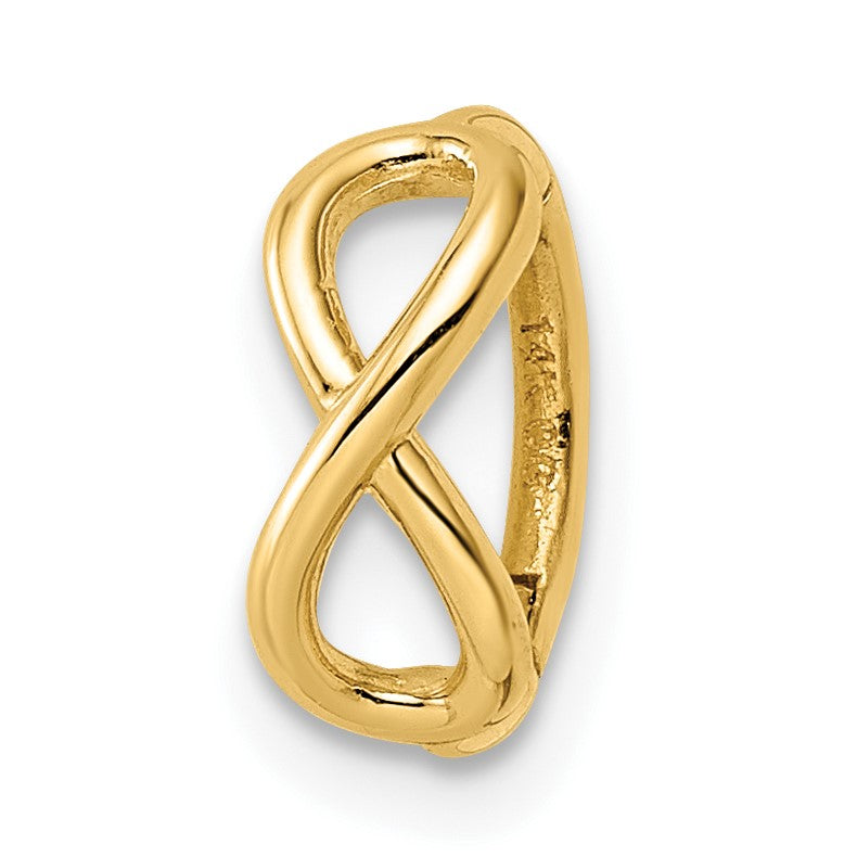 14k 16 Gauge Infinity Symbol Cartilage Ring