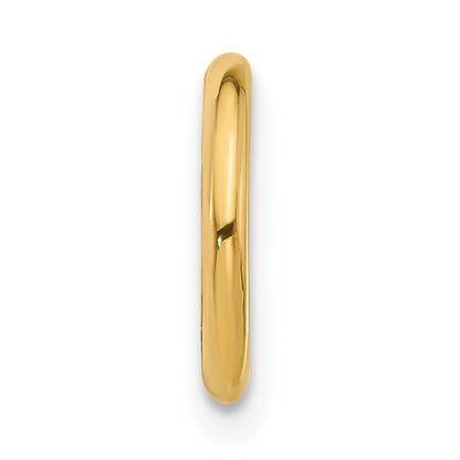 14K 14 Gauge Hinged Hoop Cartilage Body Jewelry