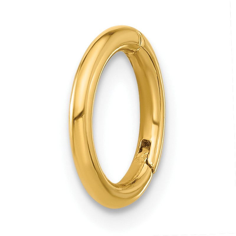 14K 14 Gauge Hinged Hoop Cartilage Body Jewelry