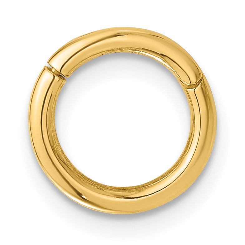 14K 14 Gauge Hinged Hoop Cartilage Body Jewelry