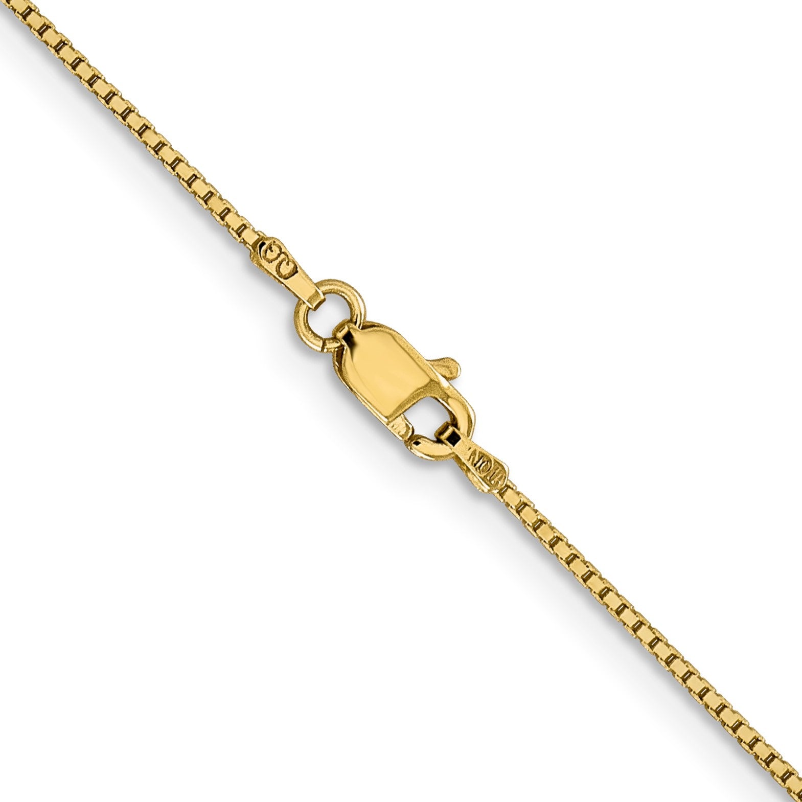 14K 26 inch .95mm Box with Lobster Clasp Chain