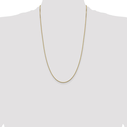 14K 26 inch 1.05mm Box with Lobster Clasp Chain