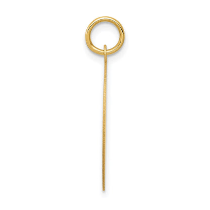 14k WRESTLING 19mm Engravable Disc Charm