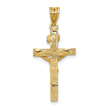 14k INRI Crucifix Charm