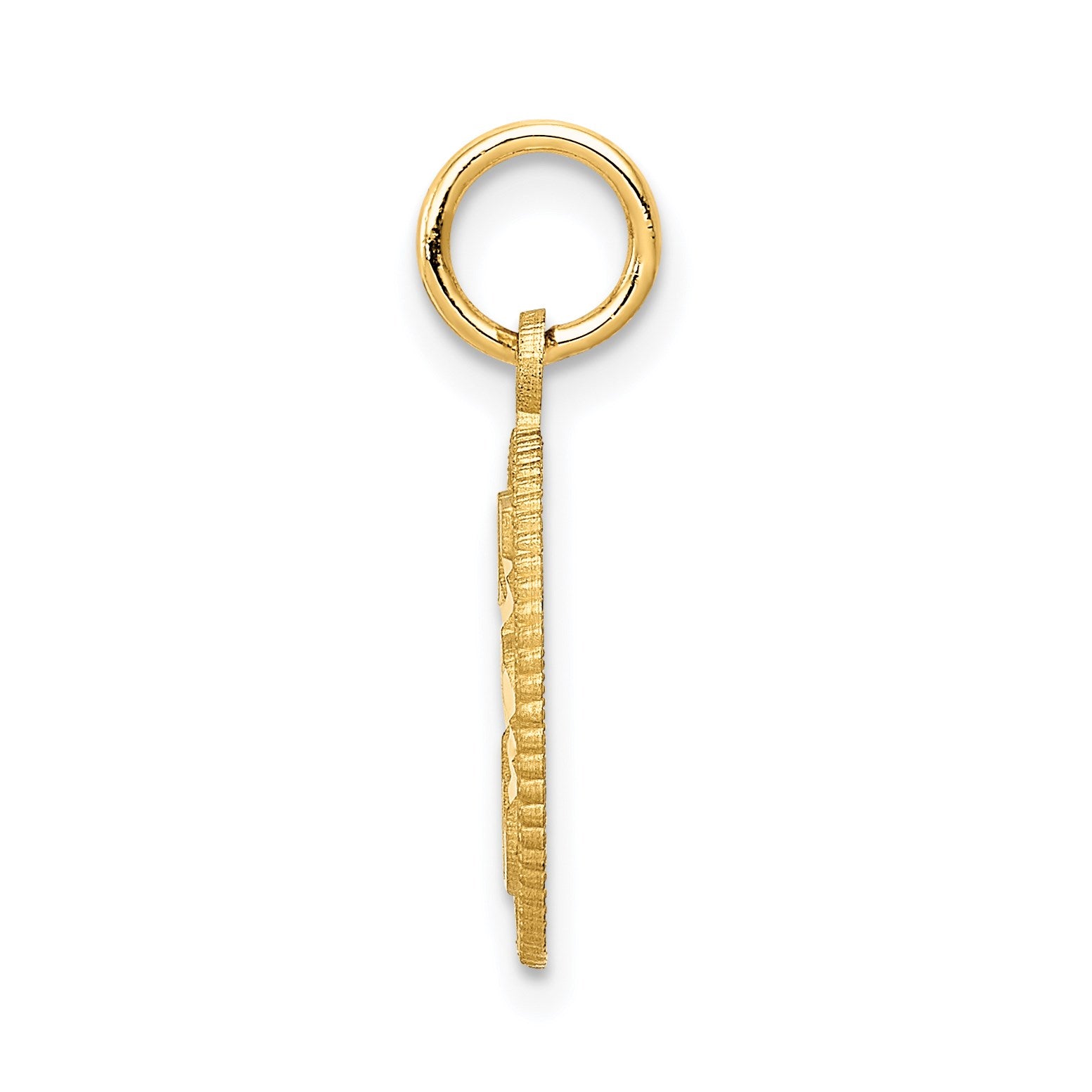 14k 15 in Circle Pendant