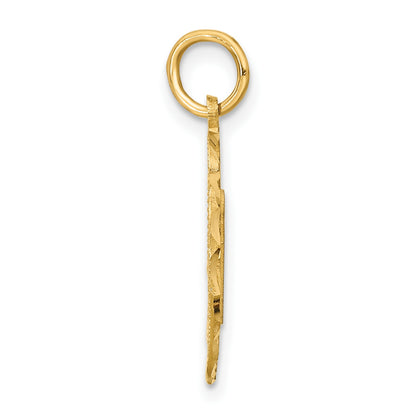 14k 18 in Oval Pendant