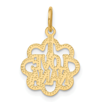 14k I LOVE NANA Charm