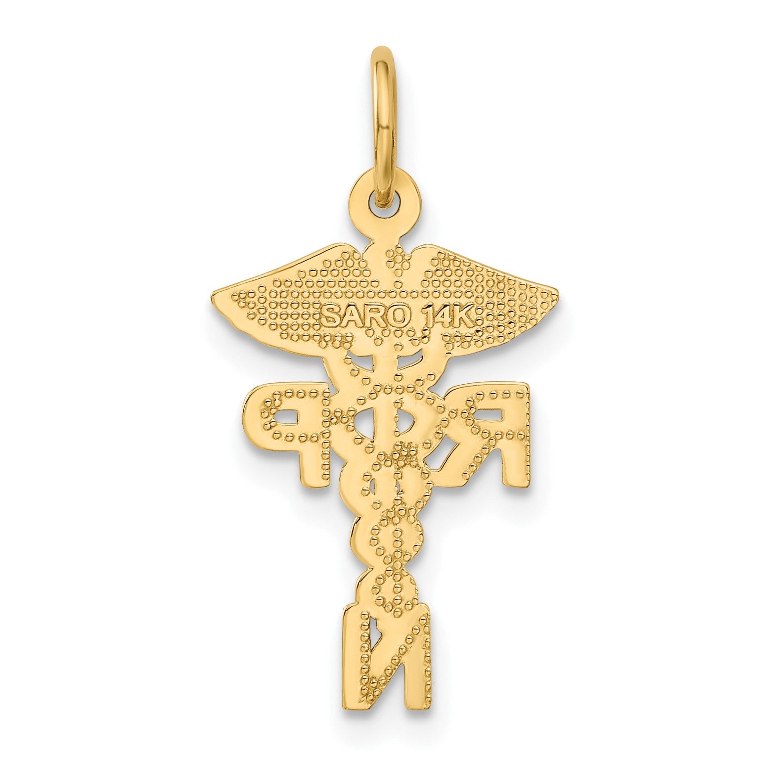 14k RNP Registered Nurse Practitioner Charm