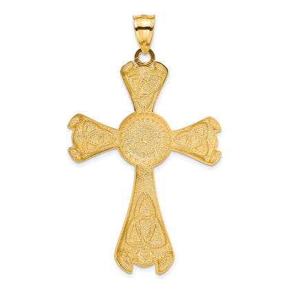 14k Celtic Cross Pendant