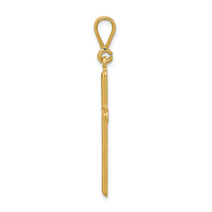 14k Cross Pendant