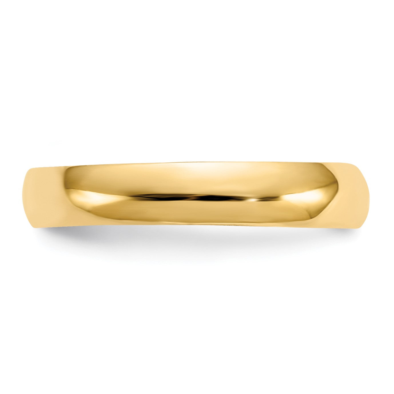 14k High Polished 2.5mm Band Toe Ring