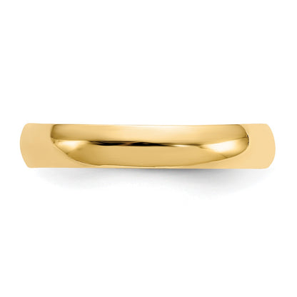 14k High Polished 2.5mm Band Toe Ring