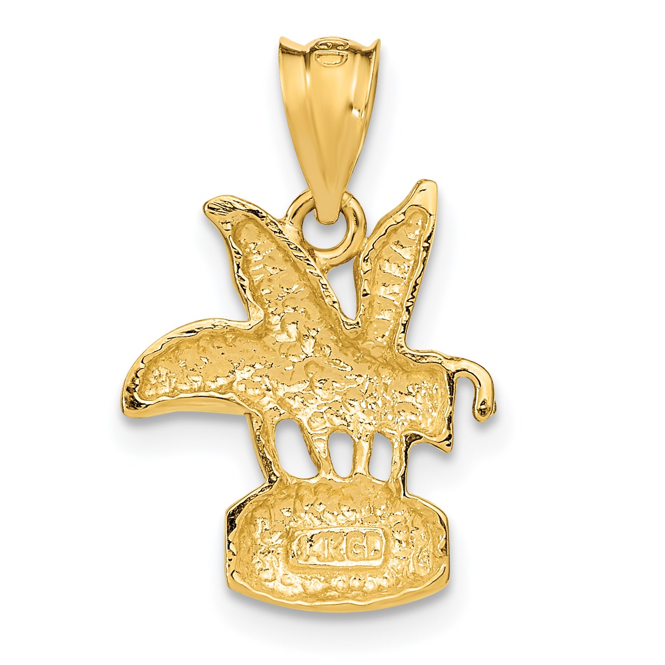 14k Bee on HONEY Jar Pendant